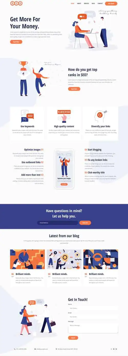 SEO Landing Page